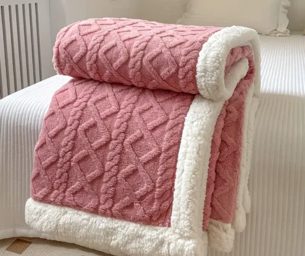 Brisbane™ Reversible Sherpa Throw Blanket