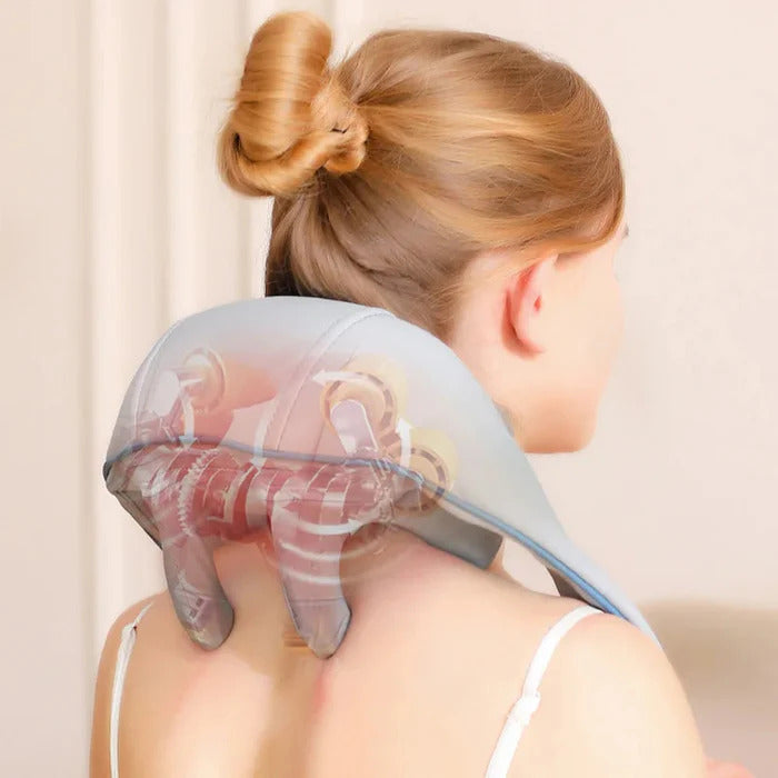 BrisbaneTools™ Heated Neck & Shoulder Massager