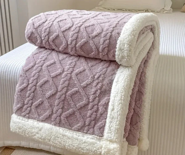 Brisbane™ Reversible Sherpa Throw Blanket