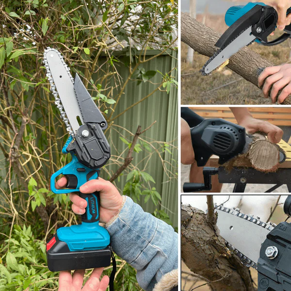 6" Cordless Electric Pruning Chainsaw