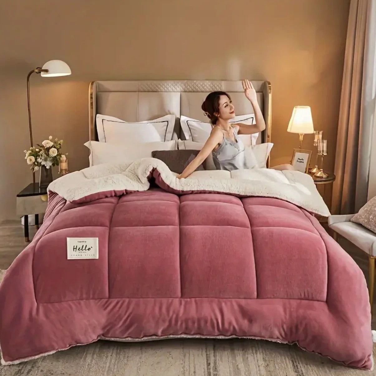 Brisbane™ Premium Reversible Sherpa Doona