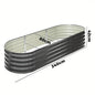 Galvanised Steel Raised Garden Bed