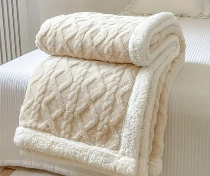 Brisbane™ Reversible Sherpa Throw Blanket