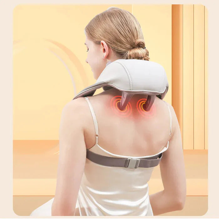 BrisbaneTools™ Heated Neck & Shoulder Massager