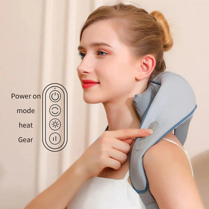 BrisbaneTools™ Heated Neck & Shoulder Massager