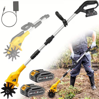 Cordless Tiller Electric Cultivator
