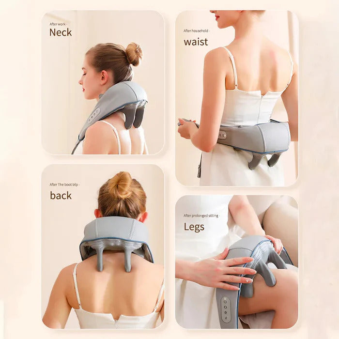 BrisbaneTools™ Heated Neck & Shoulder Massager