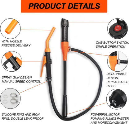 BrisbaneTools™ Portable Transfer Pump