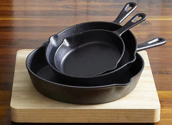 Cast Iron Skillet Set