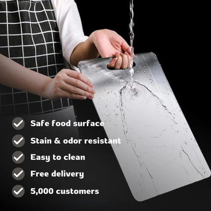 Brisbane™ Premium Stainless Steel Prep Board